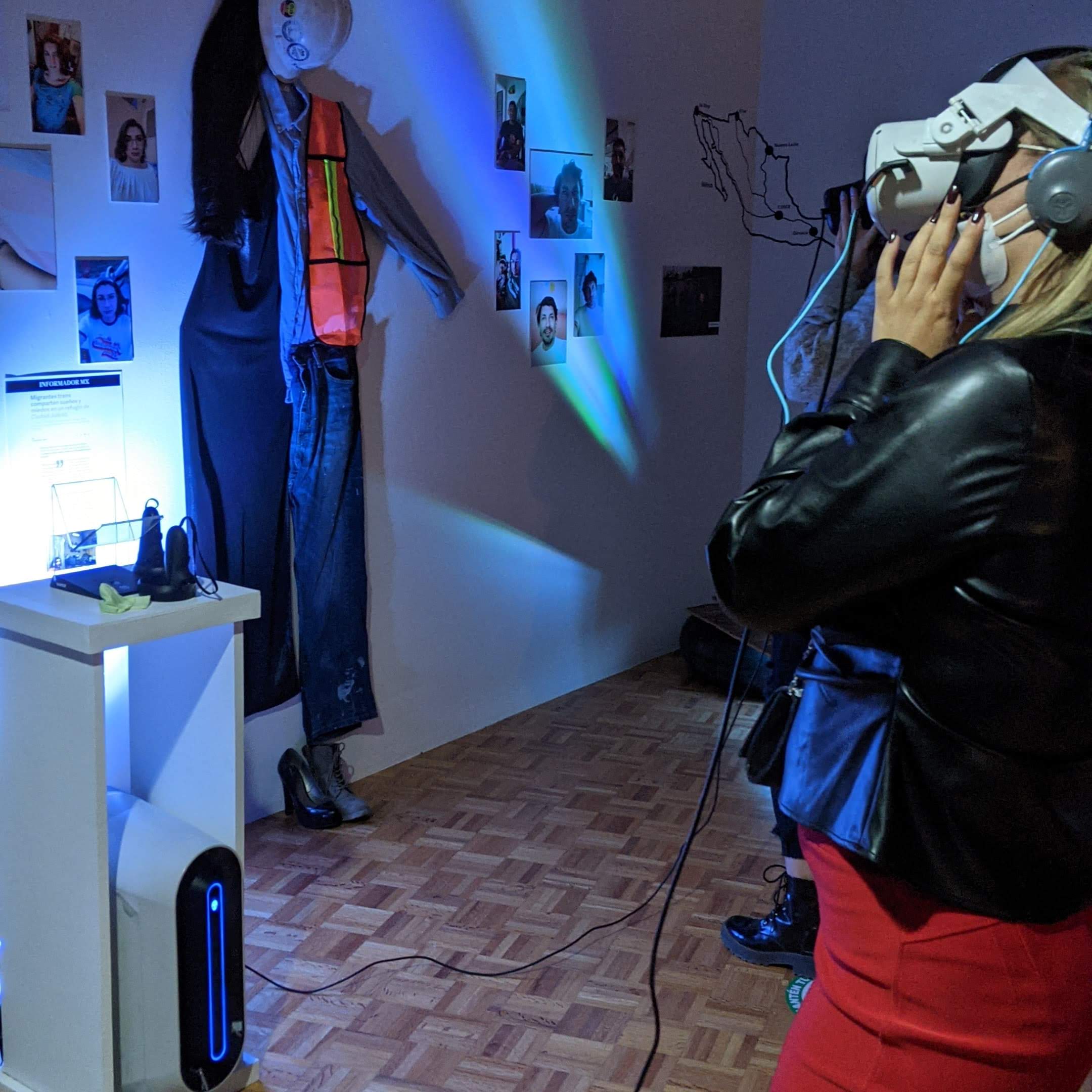 Instalación de realidad virtual de Ruta Norte